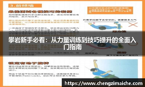 攀岩新手必看：从力量训练到技巧提升的全面入门指南